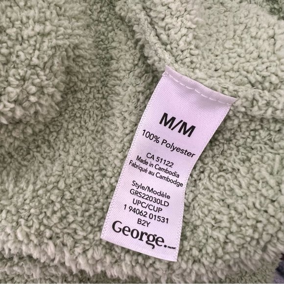 George sweater fuzzy teddy soft loungewear pullover vneck cozy warm teddy π§Έ - Picture 9 of 9